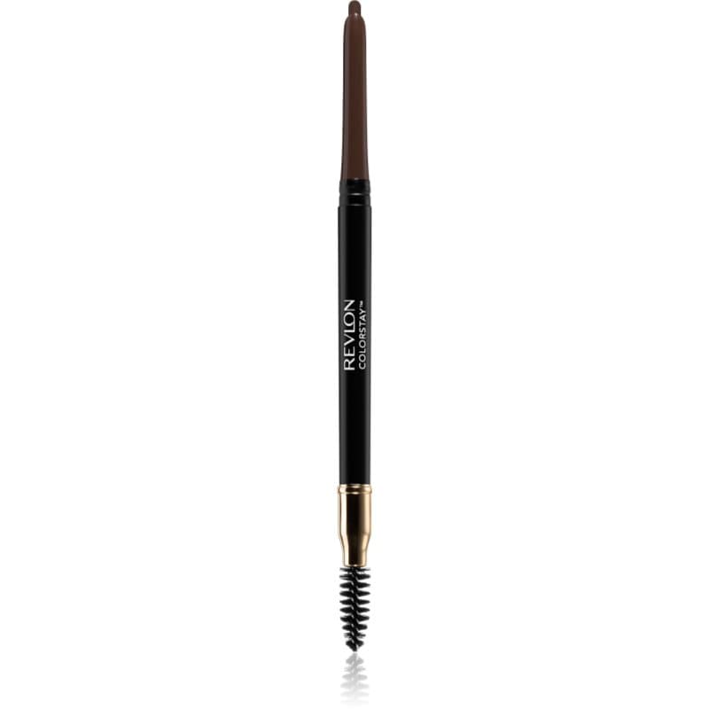 Revlon Cosmetics ColorStay™ dubbelzijdig wenkbrauwpotlood met Borstel Tint 220 Dark Brown 0,35 g