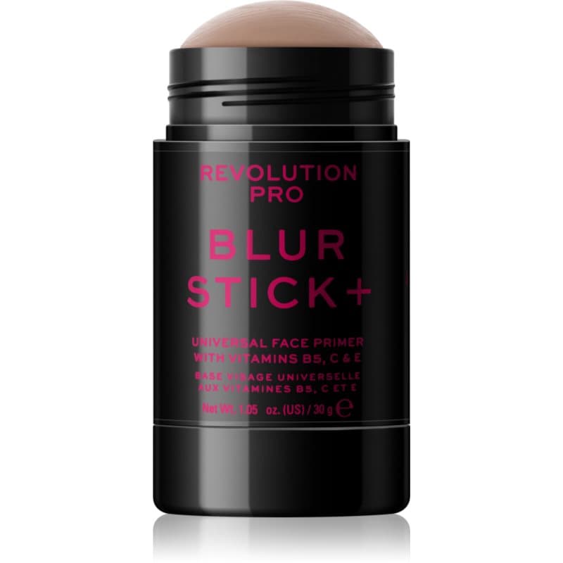 Revolution PRO Blur Stick + Make-up Primer voor Minimalisatie van Porien met VItaminen B, C, E 30 gr