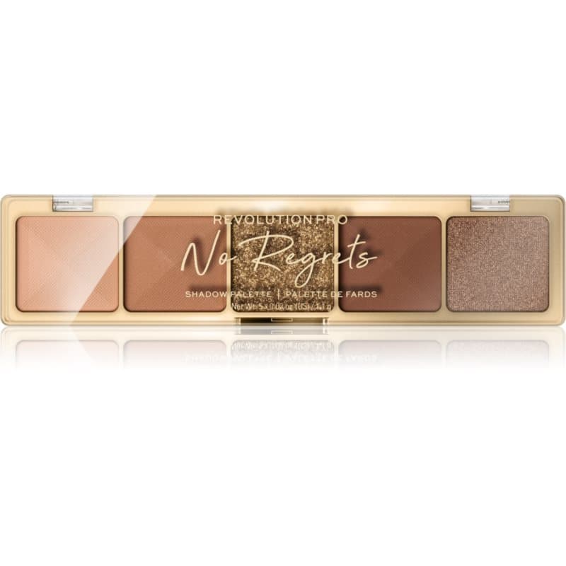 Revolution PRO Glam oogschaduw palette Tint No Regrets Soft Nude 5,5 gr