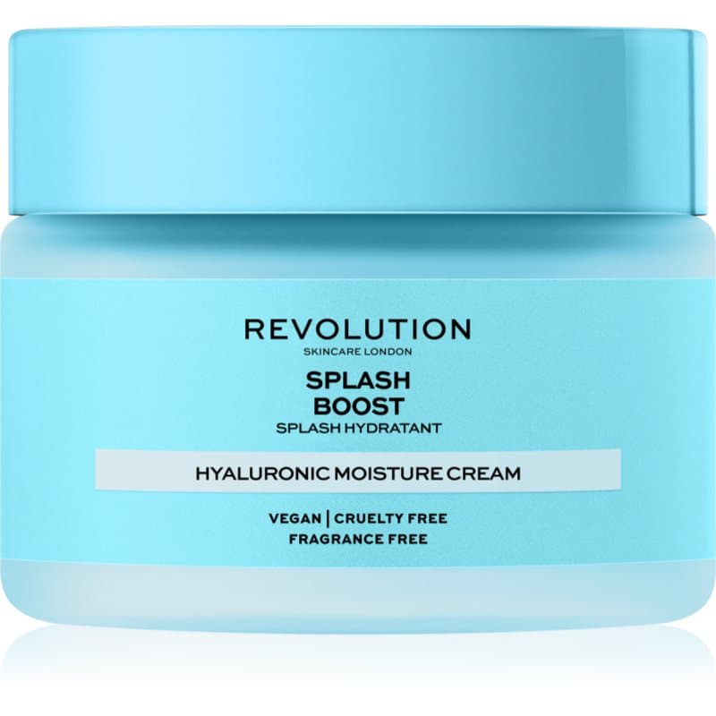 Revolution Skincare Boost Hyaluronic Acid Splash intensief hydraterende crème met Hyaluronzuur 50 ml