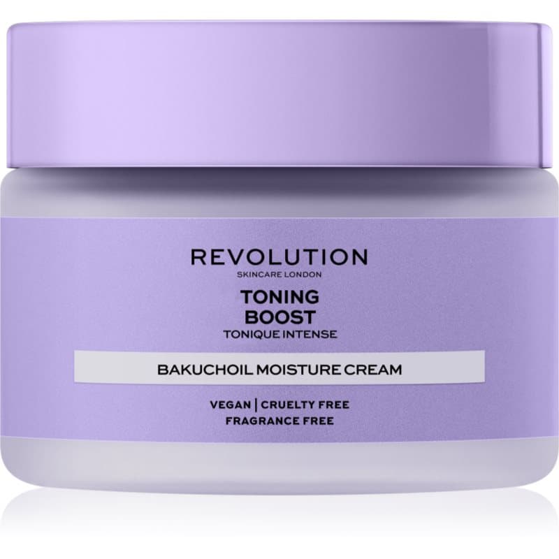Revolution Skincare Boost Toning Bakuchiol Kalmerende en Hydraterende Crème 50 ml