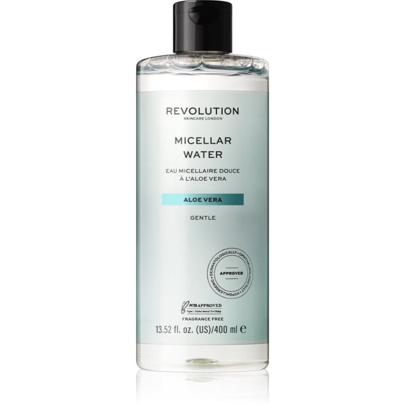 Revolution Skincare Aloe Vera delicaat micellair water met Aloe Vera 400 ml
