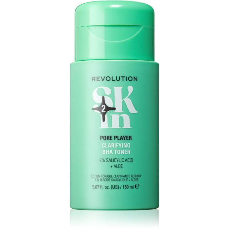 Revolution Skincare Clearly Clarify 2% Salicylic Acid &Aloe Clarifying BHA Toner Reinigingstonic voor Reguleren van Talgproductie en Porïen minimalise