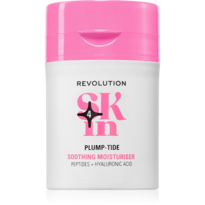 Revolution Skincare Go Gentle Peptide & Hyaluronic Acid Moisturiser Gezichtscrème met kalmerend effect 50 ml