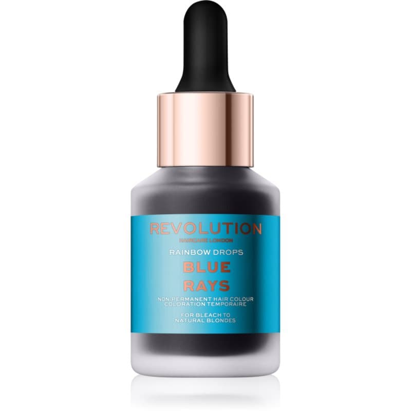 Revolution Haircare Rainbow Drops Getinte Haarkleuring Tint  Blue Rays 30 ml
