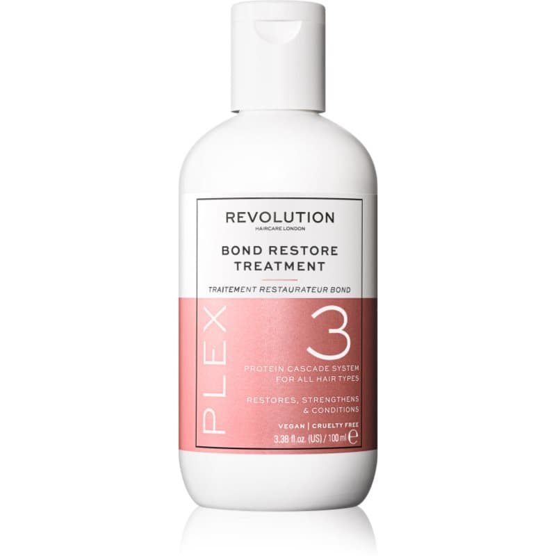 Revolution Haircare Plex No.3 Bond Restore Treatment Intensief Haarkuur voor Droog en Beschadigd Haar 100 ml