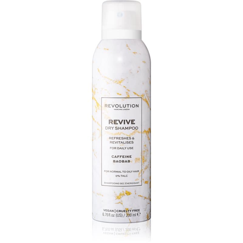 Revolution Haircare Dry Shampoo Revive verfrissende droogshampoo met Cafeïne 200 ml