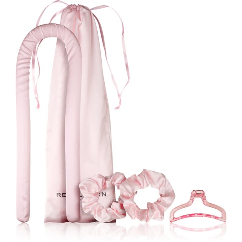Revolution Haircare Curl Enhance Gift Set voor Modellereing van Krullen Tint Pink 4 st