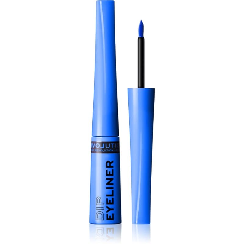 Revolution Relove Dip nauwkeurige vloeibare eyeliner Tint Blue 5 ml