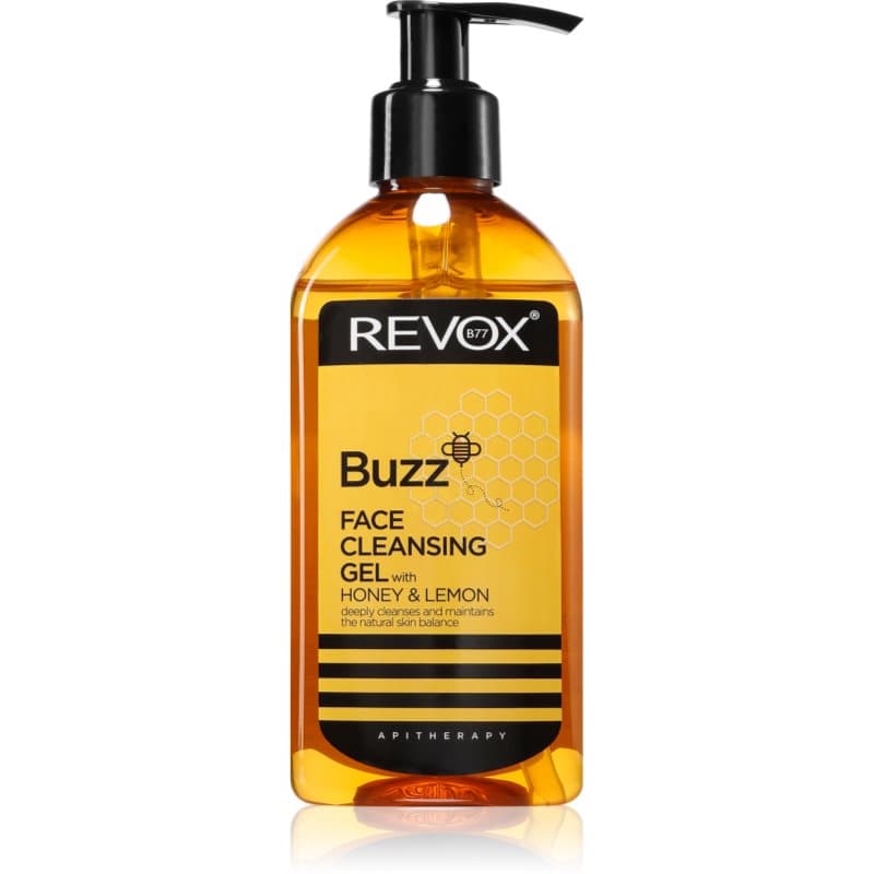 Revox B77 Buzz Face Cleansing Gel Actieve Reinigingsgel voor het Gezicht Lemon & Honey 180 ml