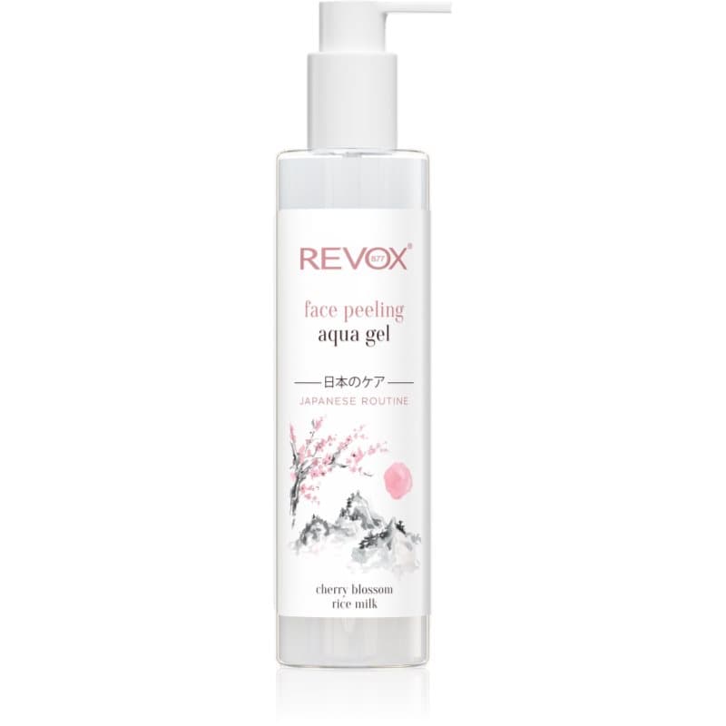 Revox B77 Japanese Routine Face Peeling Aqua Gel Zachte Reinigingspeeling voor het Gezicht 250 ml