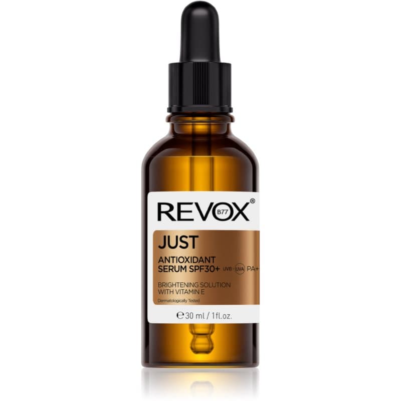 Revox B77 JUST Antioxidant Serum SPF 30+ verhelderend gezichtsserum SPF 30 30 ml