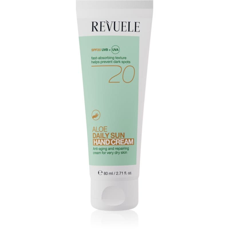 Revuele Aloe Daily Sun Hand Cream SPF 20 Beschermende Handcrème SPF 20 80 ml