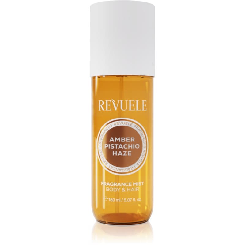 Revuele Amber Pistachio Haze Fragrance Mist bodymist voor Lichaam en Haar voor Vrouwen 150 ml
