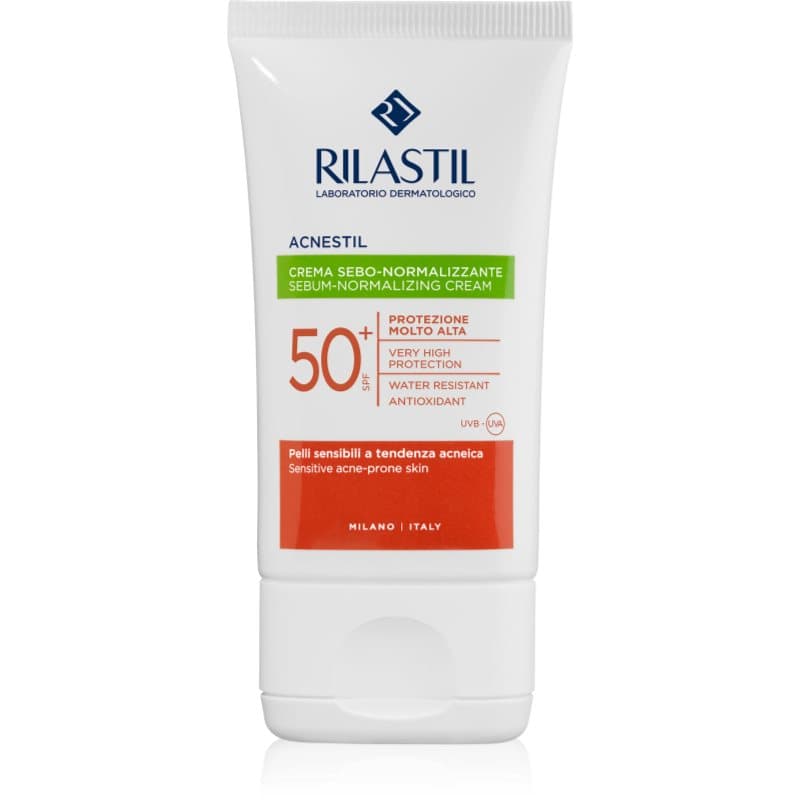 Rilastil Acnestil Beschermende Matte Gezichtscrème SPF 50+ 40 g