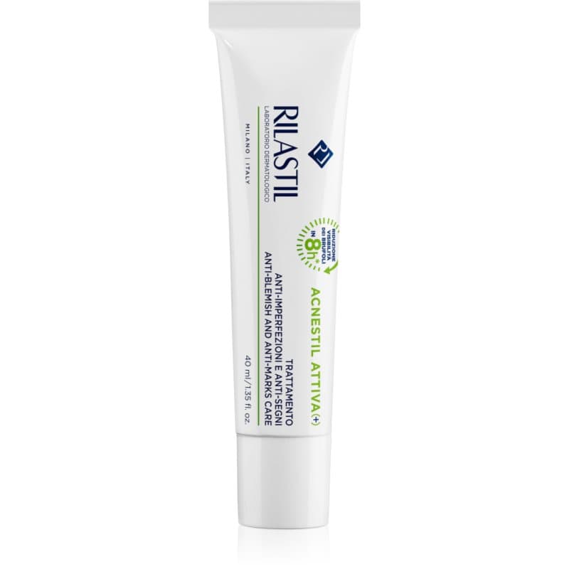 Rilastil Acnestil Attiva (+) Gezichtscrème tegen Oneffenheden van Acne Huid 40 ml