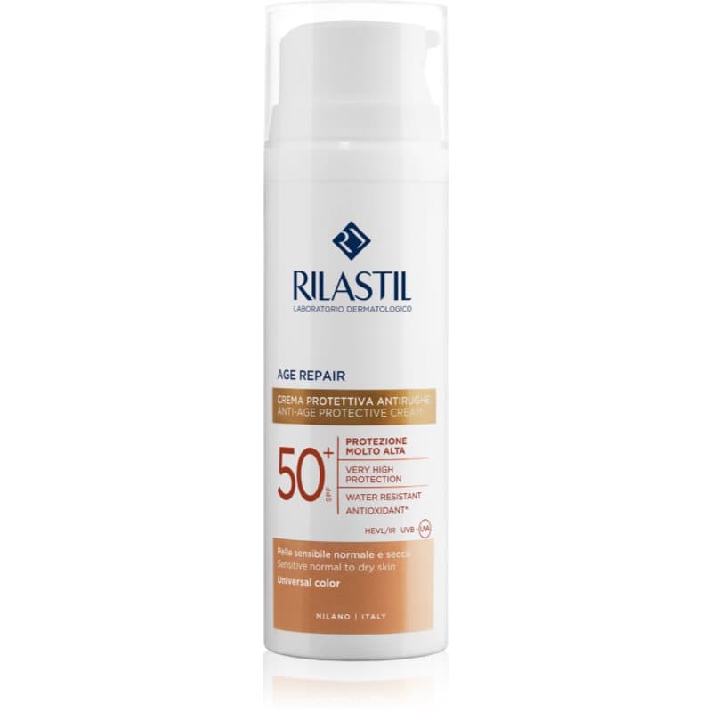 Rilastil Age Repair SPF 50+ Beschermende Getinte Gezichtscrème SPF 50+ 50 ml