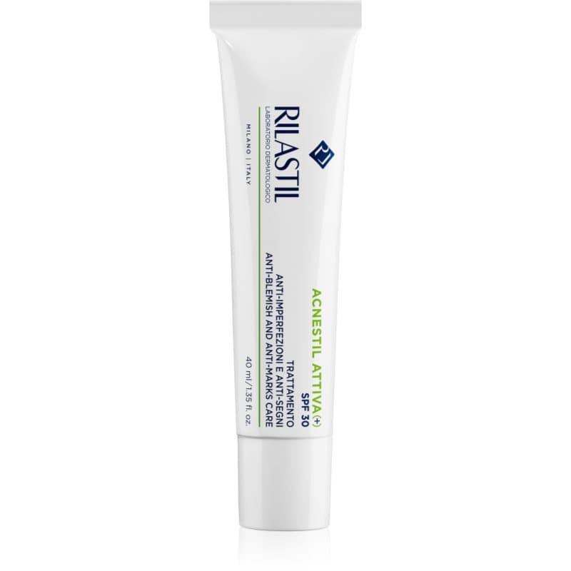 Rilastil Acnestil Attiva (+) Gezichtscrème tegen Oneffenheden SPF 30 40 ml