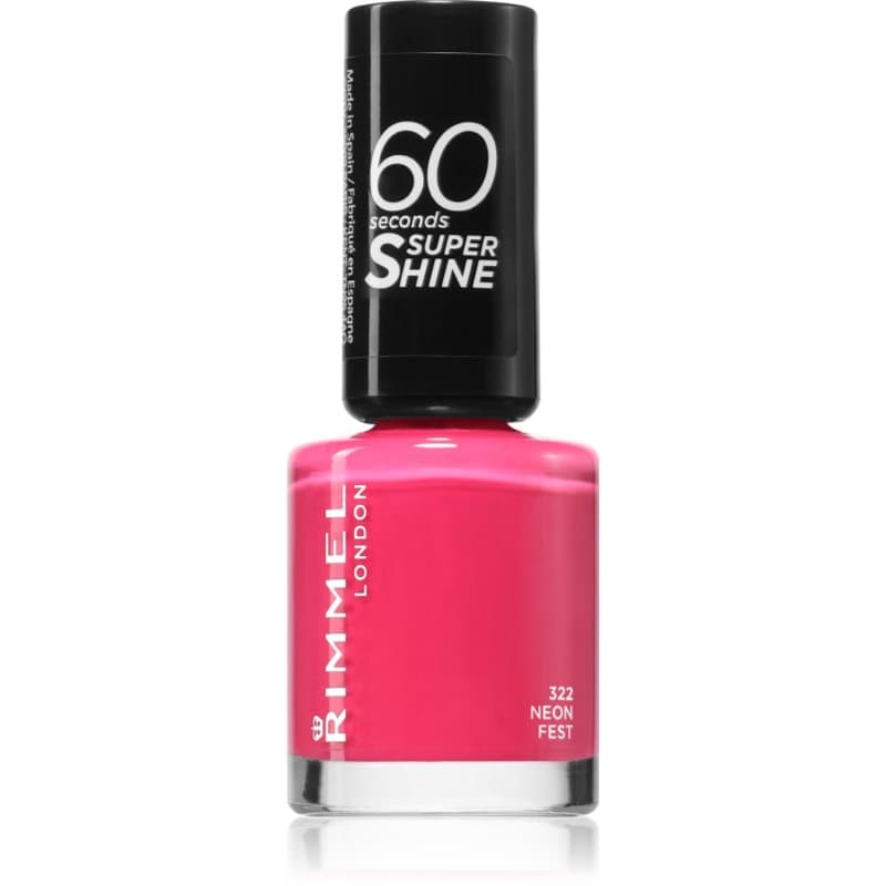 Rimmel 60 Seconds By Rita Ora Nagellak Tint  322 Neon Fest 8 ml