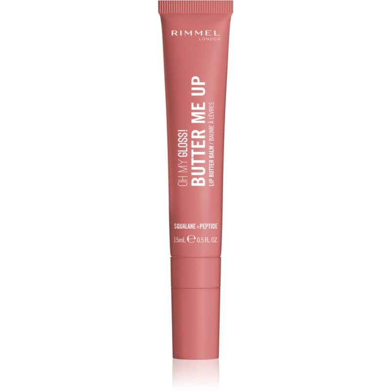Rimmel Oh My Gloss! Butter Me Up Hydraterende Lippenbalsem Tint 007 Cappuccino 15 ml
