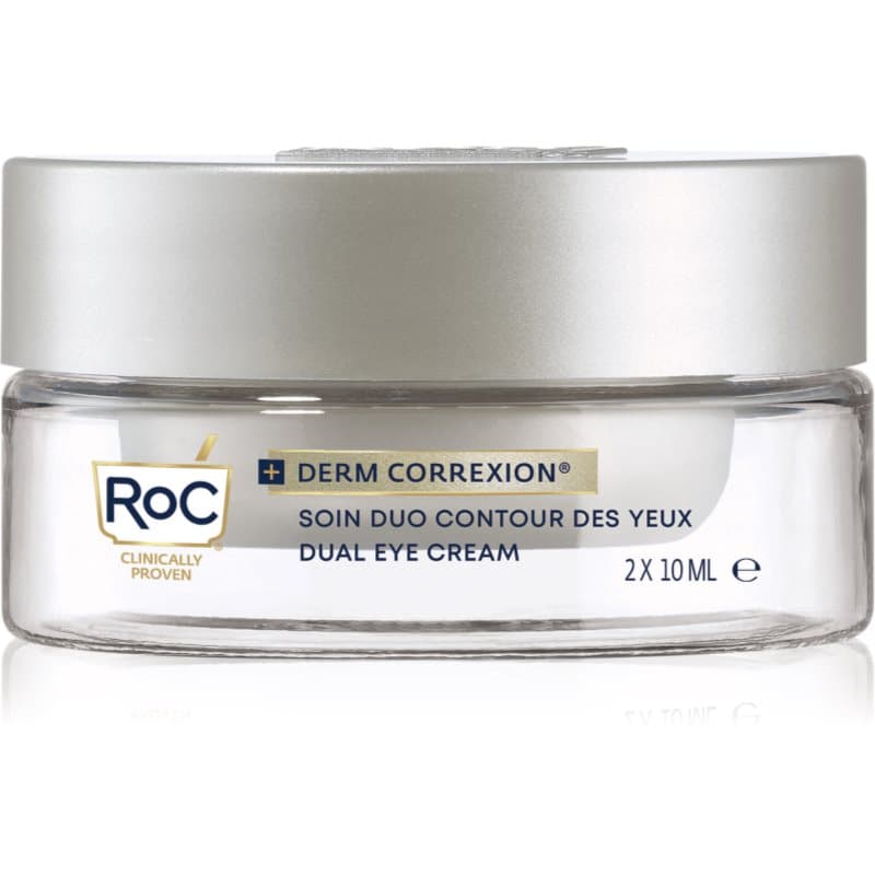 RoC Derm Correxion Dual Eye Anti-Rimpel Oogcontour Crème 2 in 1 2x10 ml