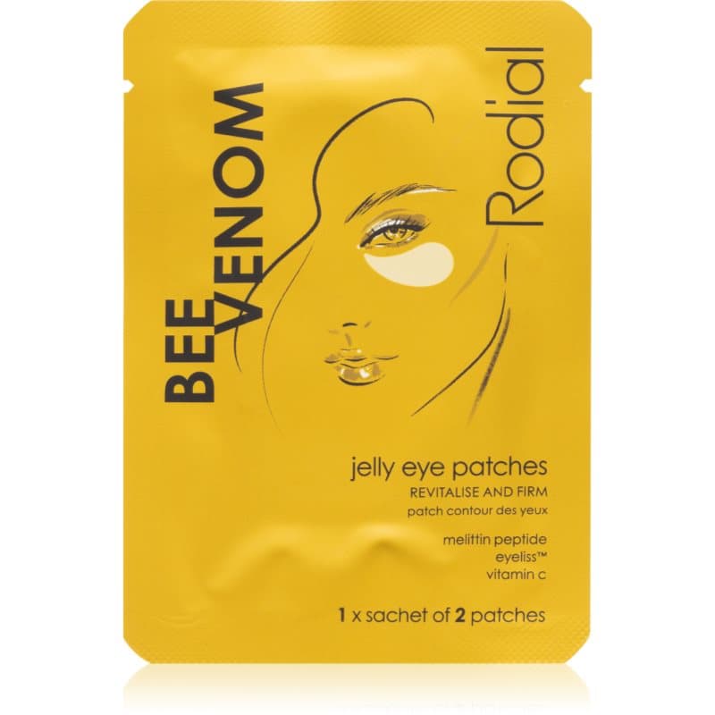 Rodial Bee Venom Jelly Eye Patches Verstevigende Gelpads voor onderoogleden met kalmerend effect 2 st
