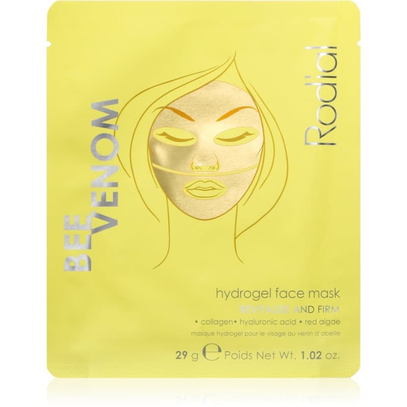 Rodial Bee Venom Hydrogel Face Mask Ontspannend hydrogelmasker 29 g