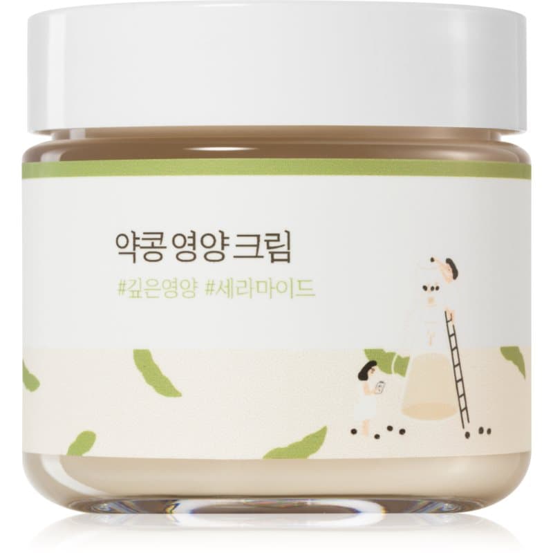 ROUND LAB Soybean Nourishing Cream Diepe Hydratatie Crème met Anti-Rimpel Werking 80 ml