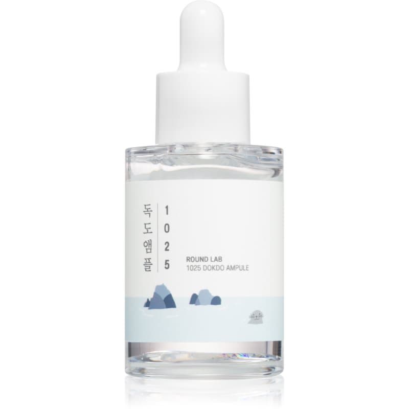 ROUND LAB 1025 Dokdo Ampoule Intensief huidverzorgende serum met kalmerend effect 45 g