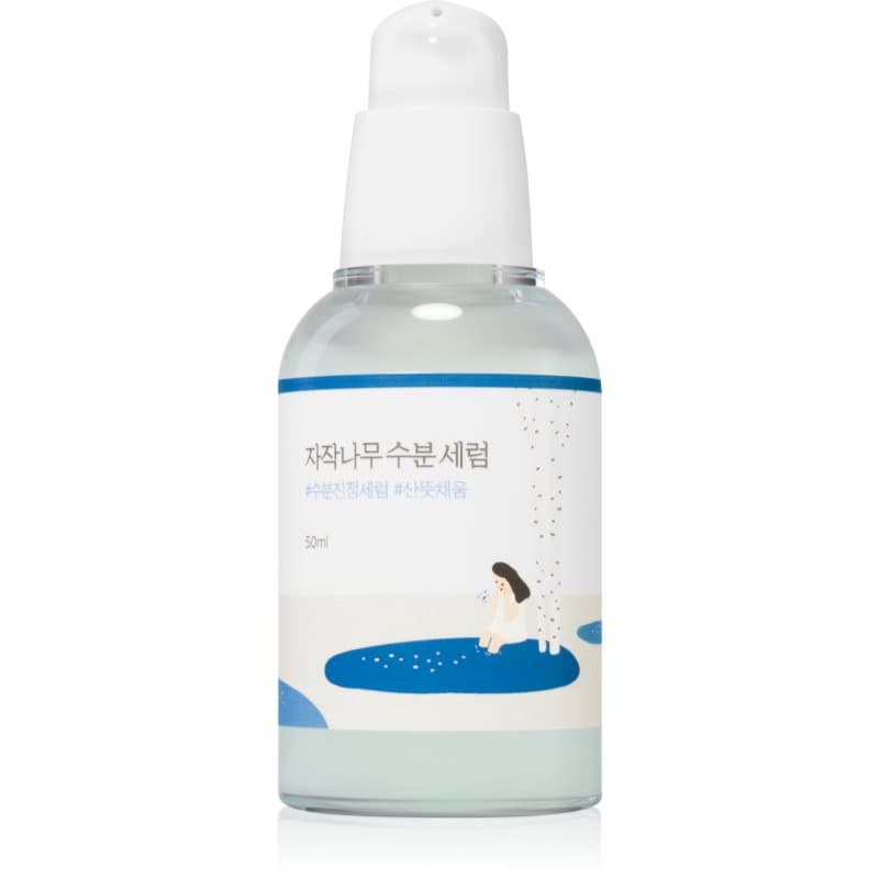ROUND LAB Birch Juice Moisturizing Serum Herstellende en Hydraterend Serum voor Gedehydrateerde Droge Huid 50 ml