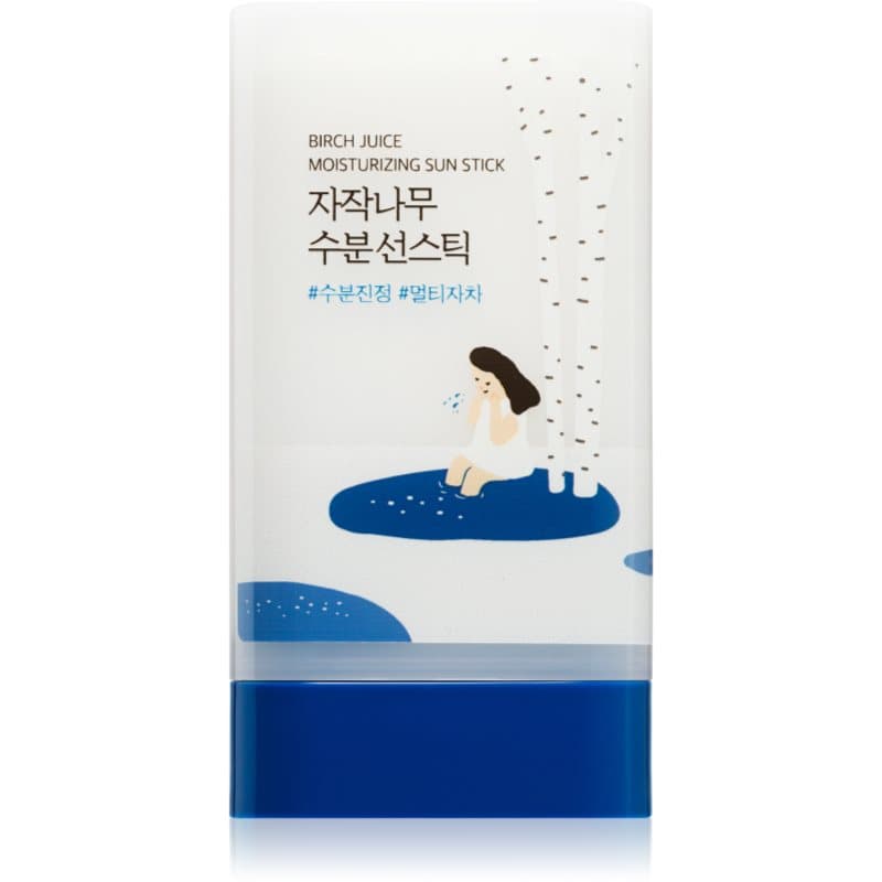 ROUND LAB Birch Juice Moisturizing Sun Stick Zonnebrandcrème Stick met Verkoelende Werking SPF 50+ 19 g