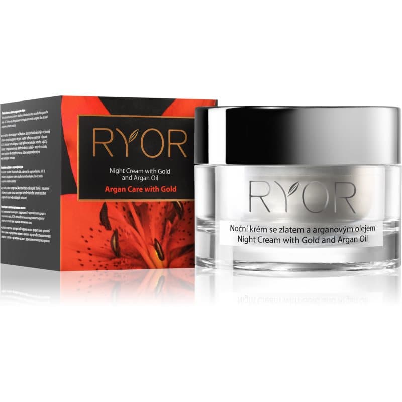 RYOR Argan Care with Gold Nachtcrème met Goud en Arganolie 50 ml