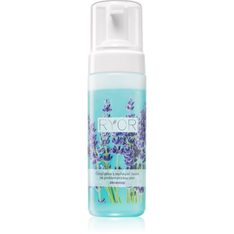 RYOR Aknestop Reinigingsschuim met Zeewier voor Problematische Huid 160 ml