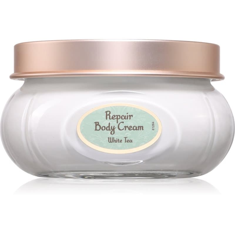 Sabon Jar White Tea Herstellende Crème voor het Lichaam 200 ml