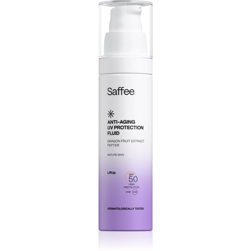 Saffee LiftUp Anti-aging UV Protection Fluid Beschermende Fluid tegen Huidveroudering SPF 50 50 ml