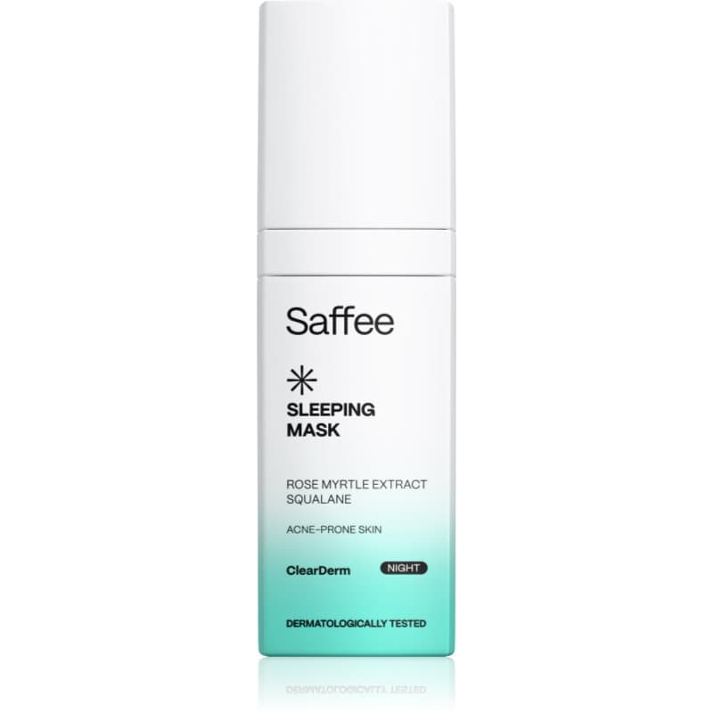 Saffee ClearDerm Sleeping Mask Nachtmasker voor Problematische Huid 30 ml