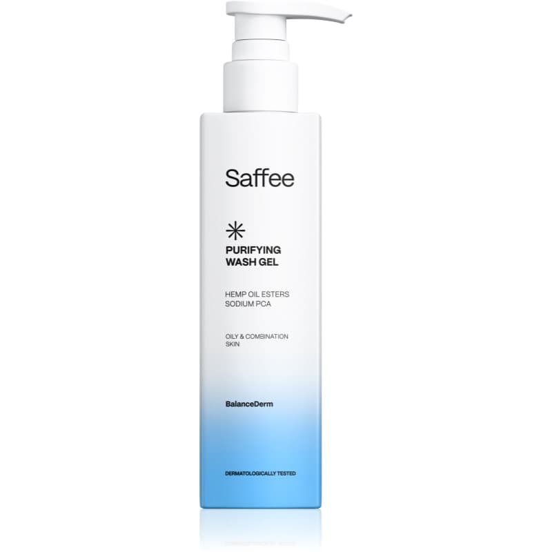 Saffee BalanceDerm Purifying Wash Gel Reinigingsgel voor Gemengde en Vette Huid 200 ml