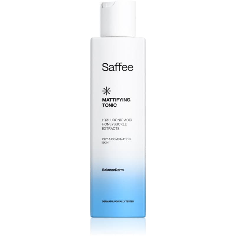 Saffee BalanceDerm Mattifying Tonic reinigende en matterende gezichtstonic voor Gemengde en Vette Huid 200 ml