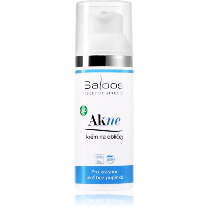 Saloos AcNO AkNE Kalmerende Crème voor Problematische Huid, Acne 50 ml