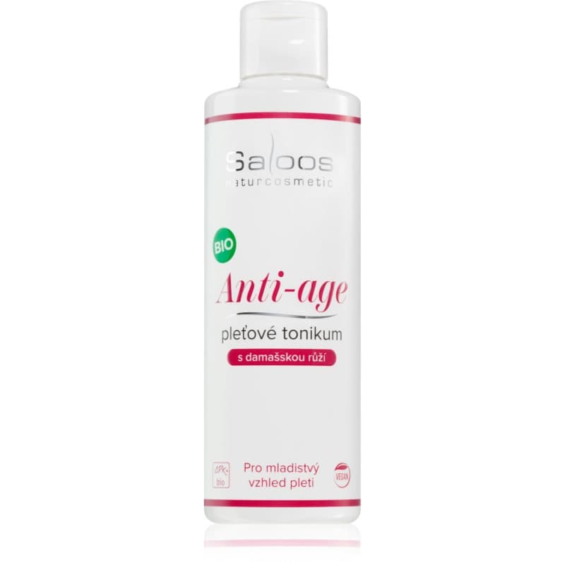 Saloos Anti-Age Gladmakende Tonic voor Jeugdige Uitstraling Damast Roos 200 ml