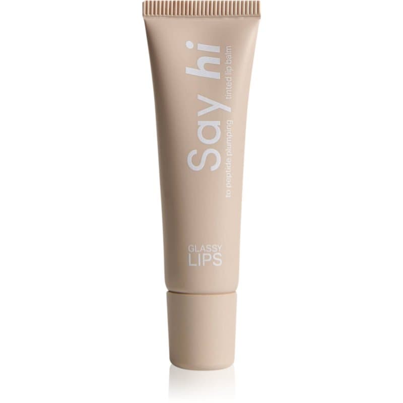 Say Hi Glassy Lips Getinte Lipbalm met peptiden Tint Fuchsia 10 ml