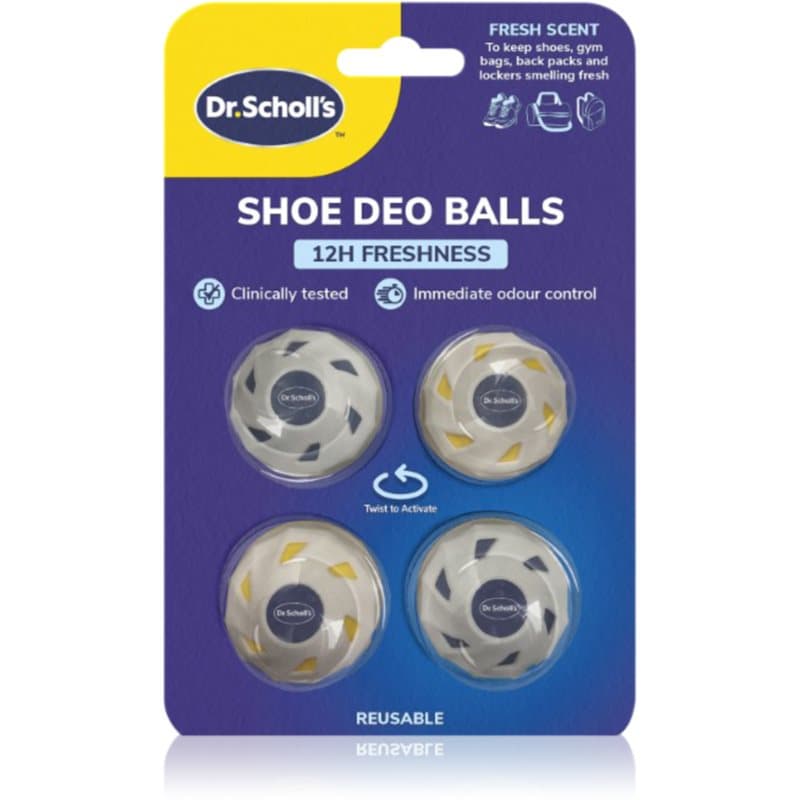 Scholl Dr. Scholl's 12 Hour Freshness verfrissingsparels voor schoenen 4 st