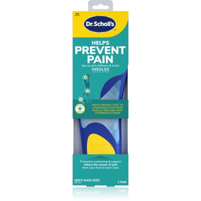 Scholl Dr. Scholl's Prevent Pain zolen voor in de schoenen pijnstillend maat Large - Men's UK 7-12 1 paar
