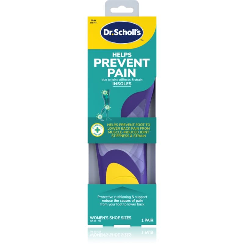Scholl Dr. Scholl's Prevent Pain zolen voor in de schoenen pijnstillend maat Small - Women's UK 3.5 - 7.5 1 paar