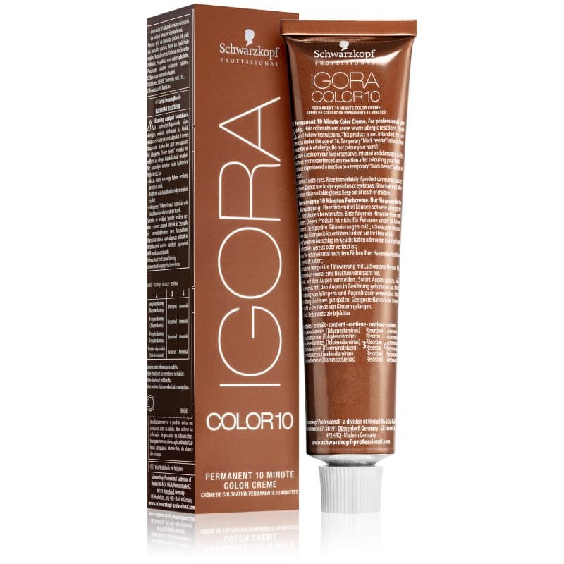 Schwarzkopf Professional IGORA Color 10 Pernamente Haarkleuring Tint 8-4 Light Blonde Beige 60 ml