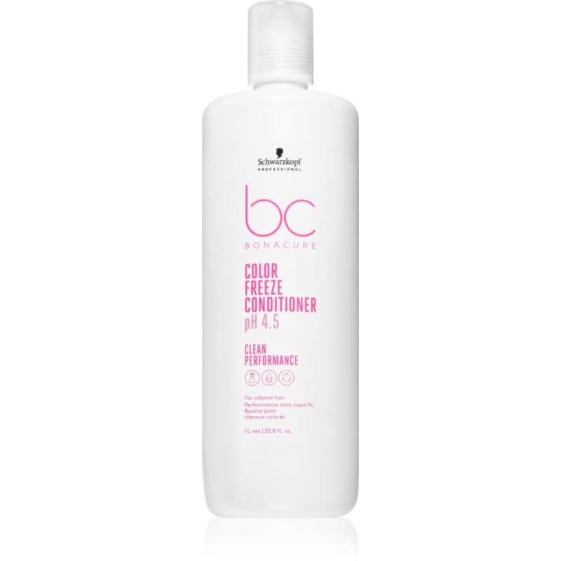 Schwarzkopf Professional BC Bonacure Color Freeze Beschermende Conditioner  voor Gekleurd Haar 1000 ml