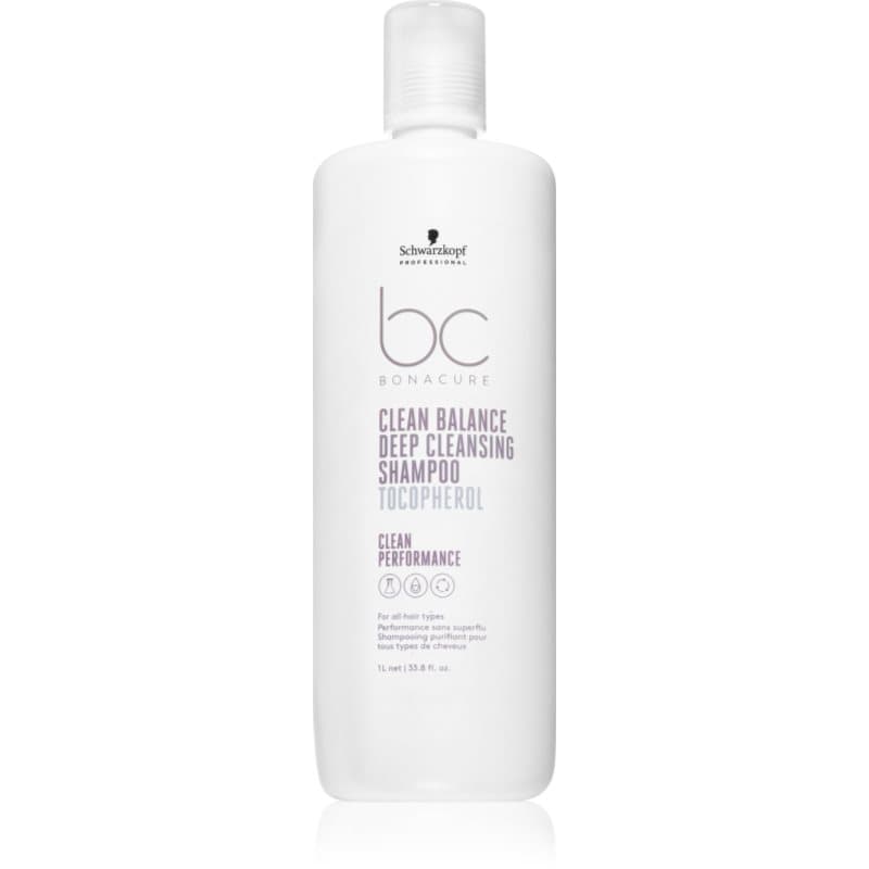 Schwarzkopf Professional BC Bonacure Clean Balance Dieptereinigende Shampoo 1000 ml