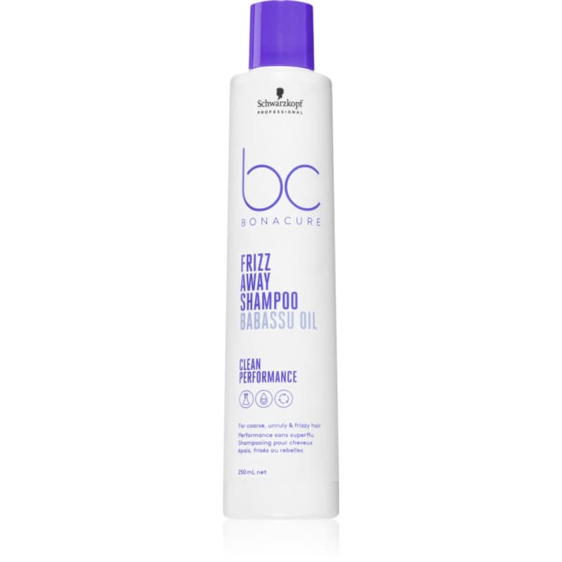 Schwarzkopf Professional BC Bonacure Frizz Away Shampoo Shampoo voor Onhandelbaar en Pluizig Haar 250 ml