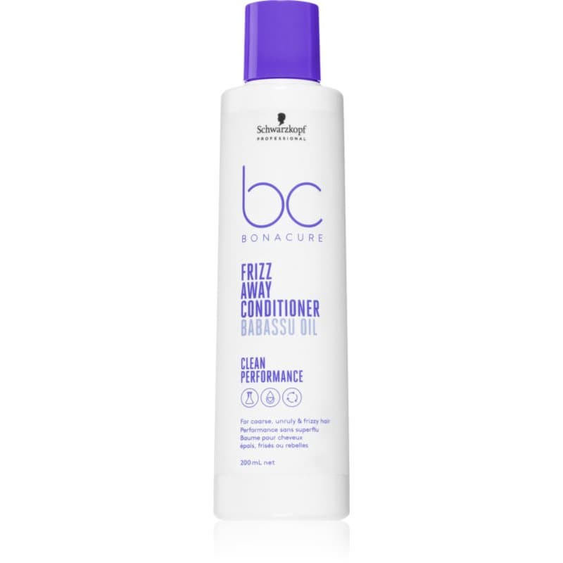 Schwarzkopf Professional BC Bonacure Frizz Away Conditioner Conditioner voor Onhandelbaar en Pluizig Haar 200 ml