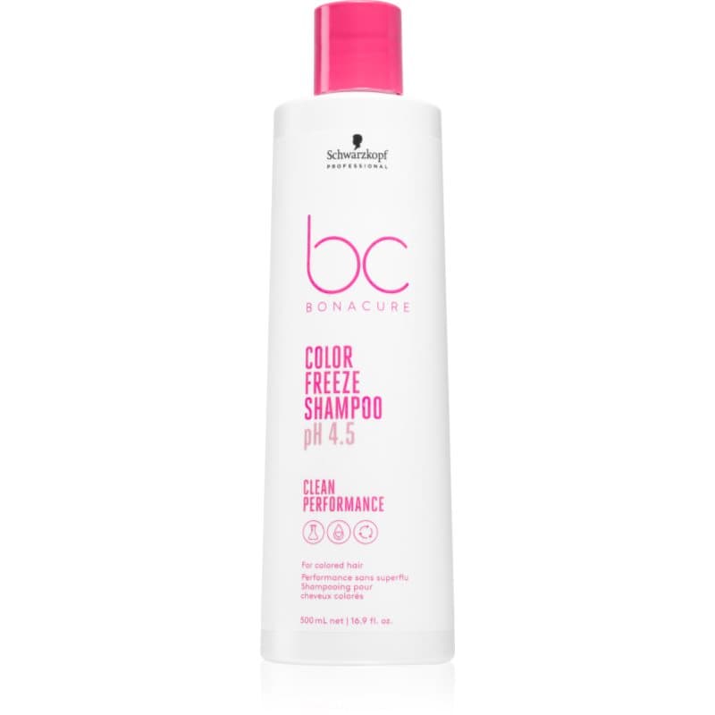 Schwarzkopf Professional BC Bonacure Color Freeze Beschermende Shampoo  voor Gekleurd Haar 500 ml